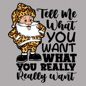 Tell Me What You Want Design
